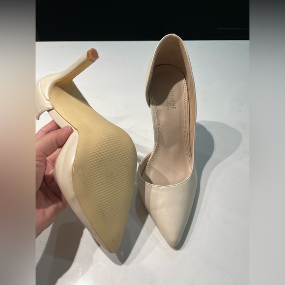 Catherine Malandrino heels. Nude. 6.5 size - Picture 2 of 2